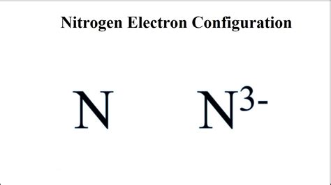 nitrogen electron number|Iba pa.
